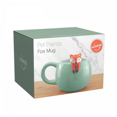 Winkee Pet Friends Kaffeebecher Fuchs  