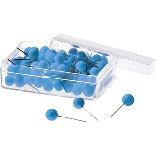 magnetoplan  MAGNETOPLAN Pinwand-Nadeln 111165003 blau, 6x19mm 100 Stück 