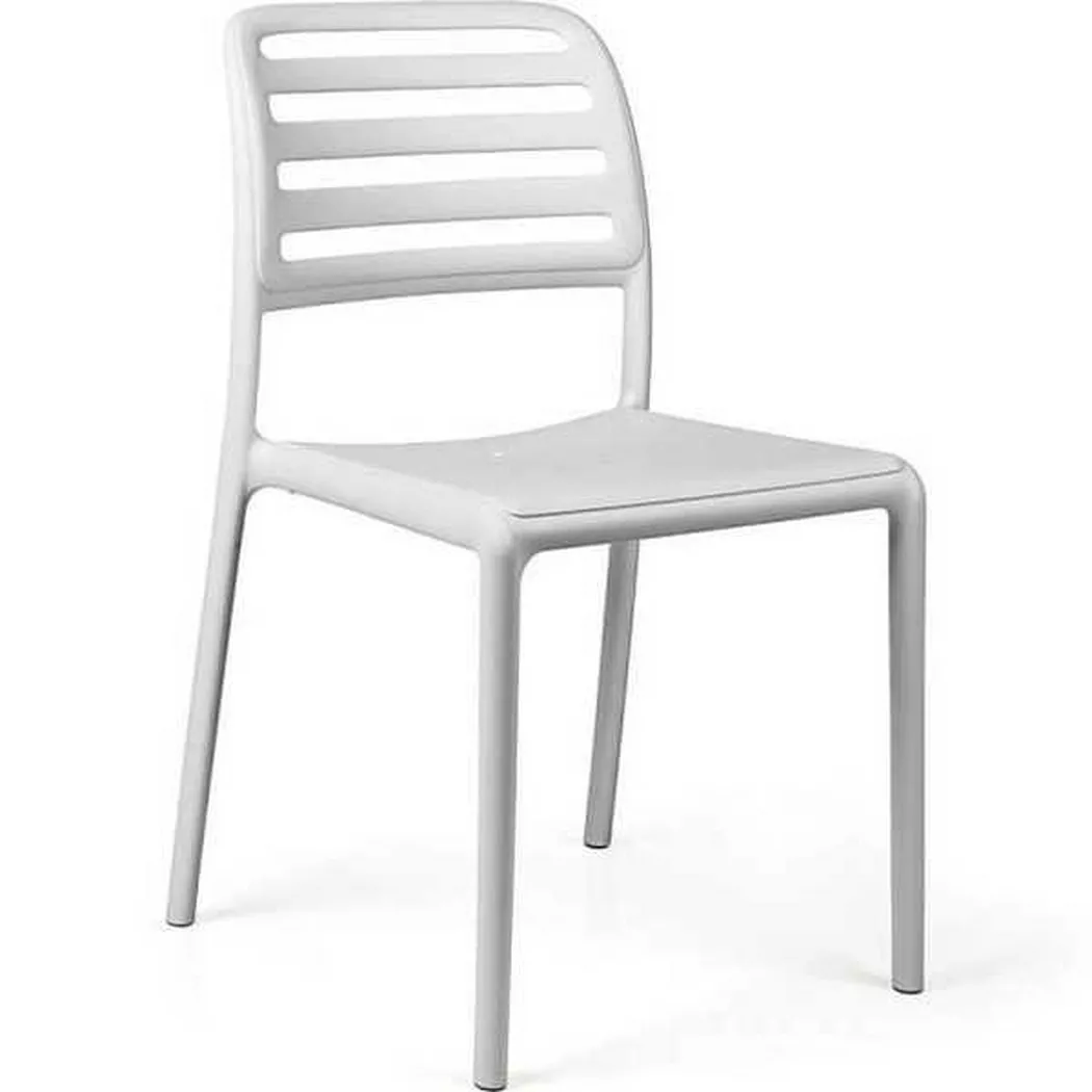 Nardi Costa Bistrot garden chair, White, New - Modern & weatherproof