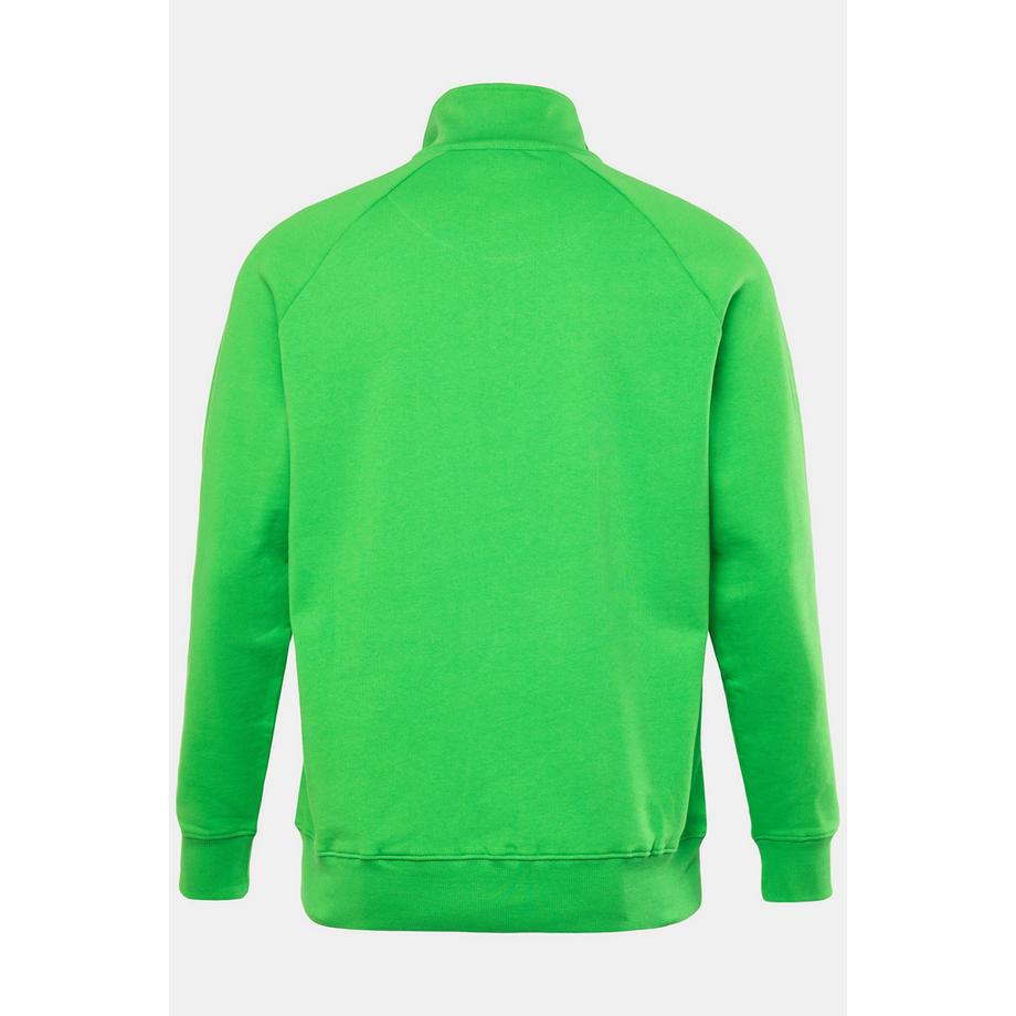 JP1880 Giacca in Felpa Texture a Nido d'Ape Collo Alto  