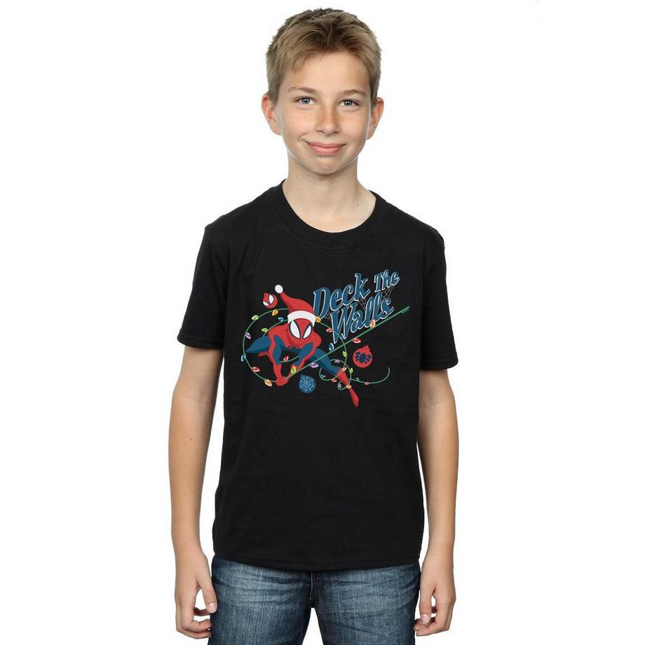 MARVEL  Deck The Walls TShirt 