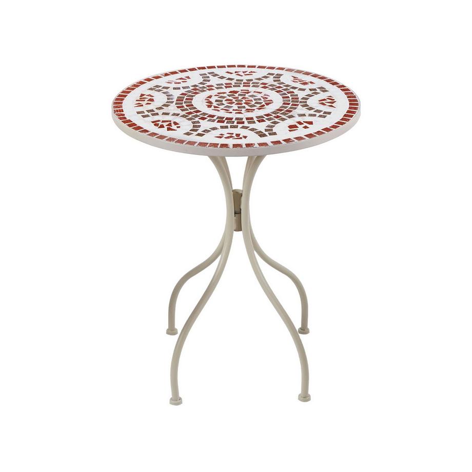 Beliani Bistro Set aus Eisen Retro SPELLO  