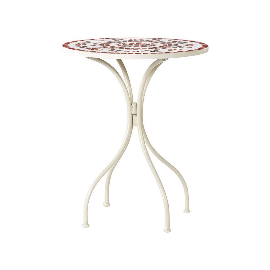 Beliani Bistro Set aus Eisen Retro SPELLO  