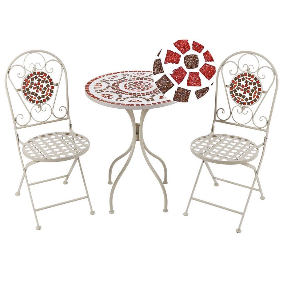 Bistro Set aus Eisen Retro SPELLO