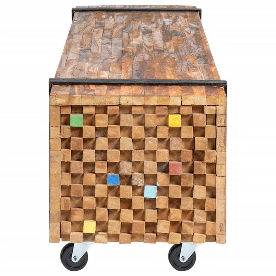 VidaXL Meuble tv teck  