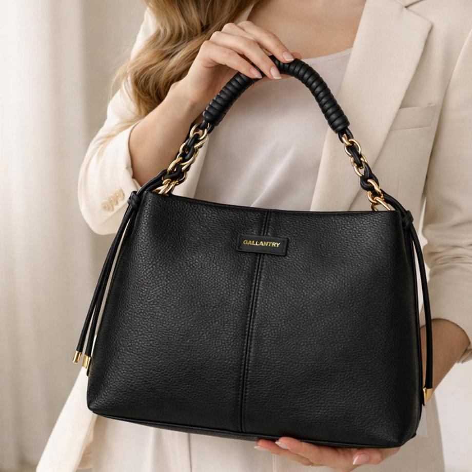 Gallantry Handtasche mit Spiralgriff  