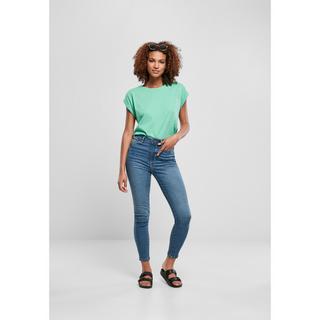 URBAN CLASSICS  t-shirt donna  extended shoulder tee 