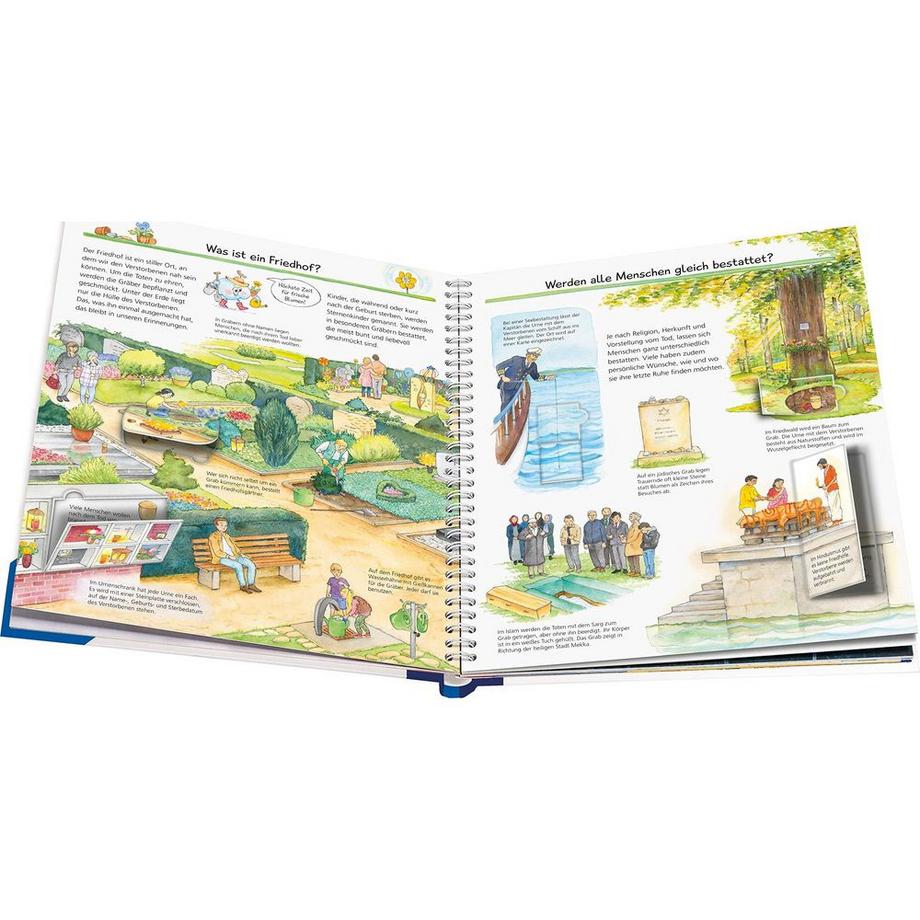 Wieso? Weshalb? Warum?, Band 42: Abschied, Tod und Trauer Mennen, Patricia; Brockamp, Melanie (Illustrationen) Gebundene Ausgabe 