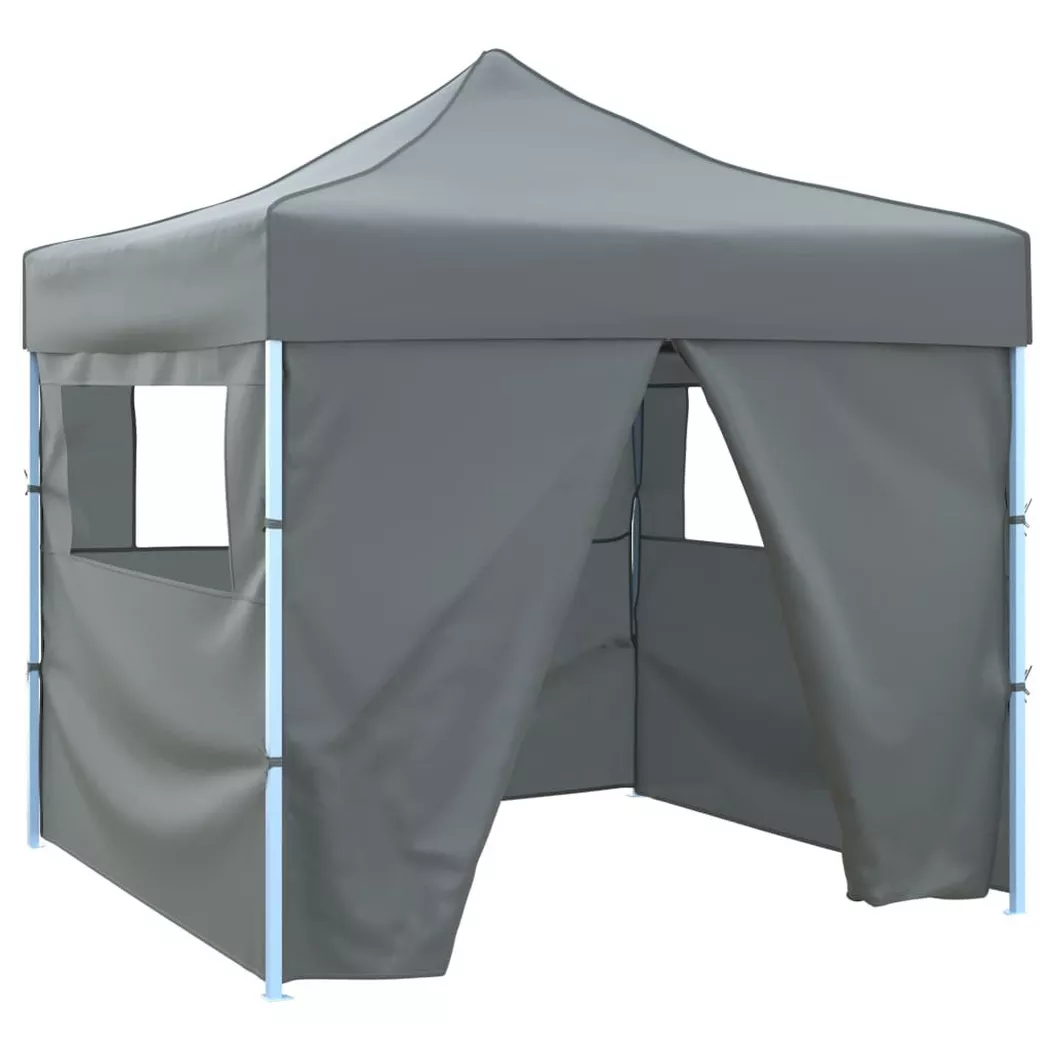 VidaXL - tenda Tessuto, One Size, Grigio