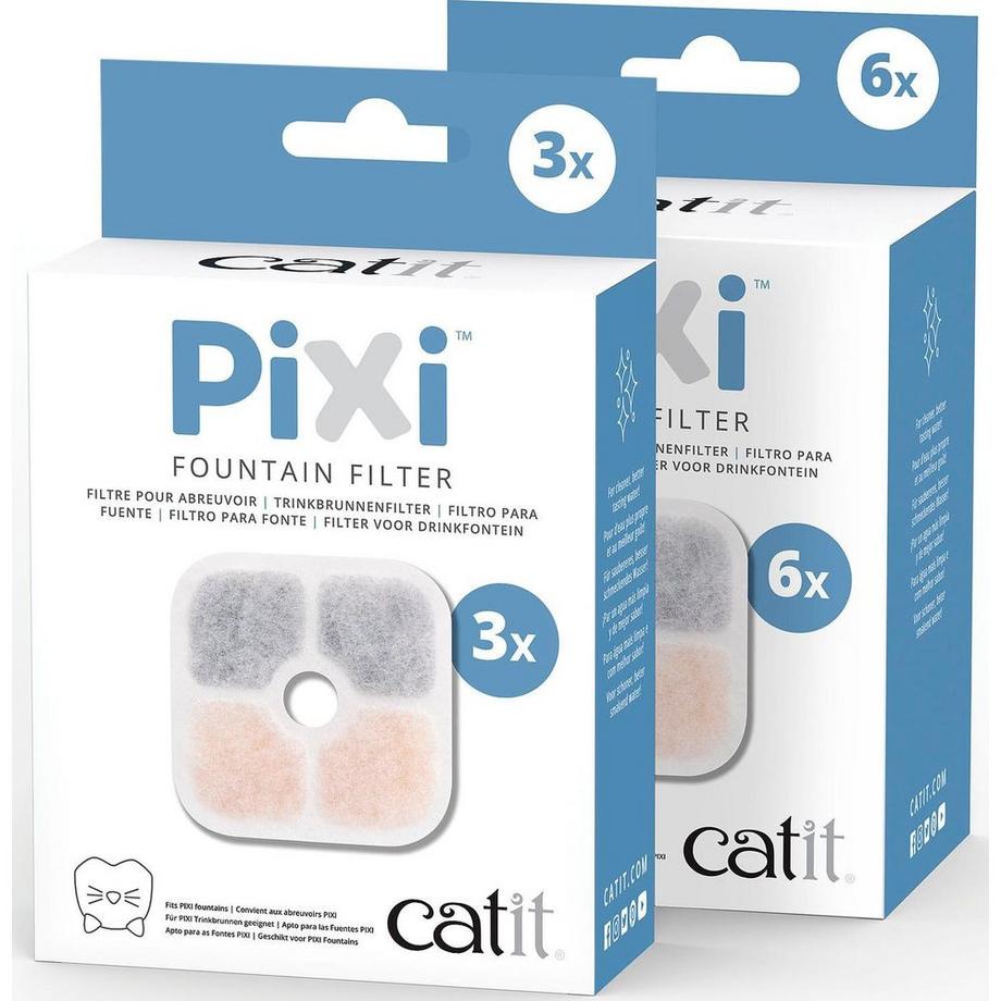 Catit  Pixi Trinkbrunnen Filter 6 Pack 