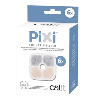 Catit  Pixi Filtro per fontane Confezione da 6 