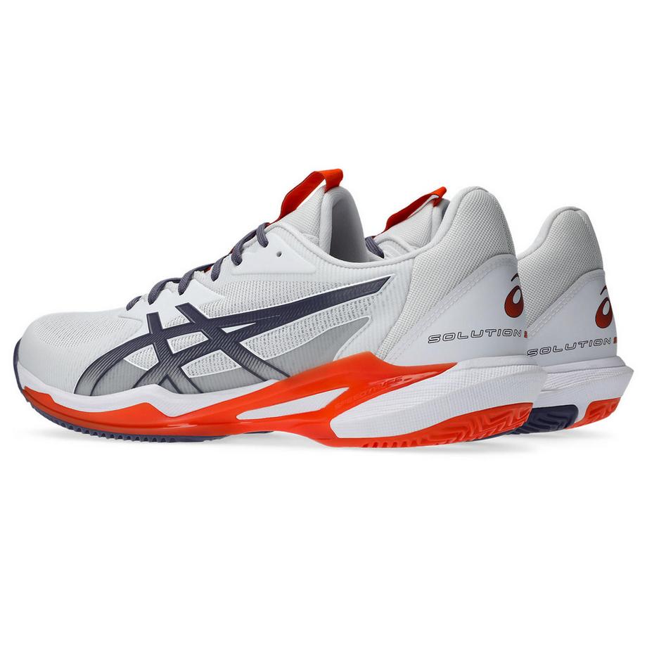 asics  ASICS SOLUTION SPEED FF 3 CLAY WHITE/GREYISH PURPLE MAN - 47 