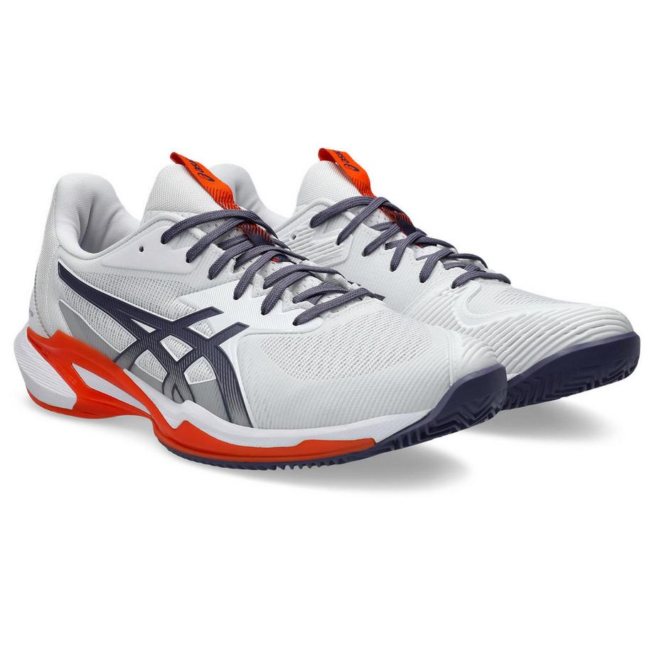 asics  ASICS SOLUTION SPEED FF 3 CLAY WHITE/GREYISH PURPLE MAN - 47 