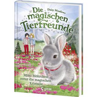 Die magischen Tierfreunde (Band 21) - Mimi Möhrchen rettet die magischen Kristalle Meadows, Daisy; Loewe Kinderbücher (Hrsg.); Margineanu, Sandra (Übersetzung) Copertina rigida 