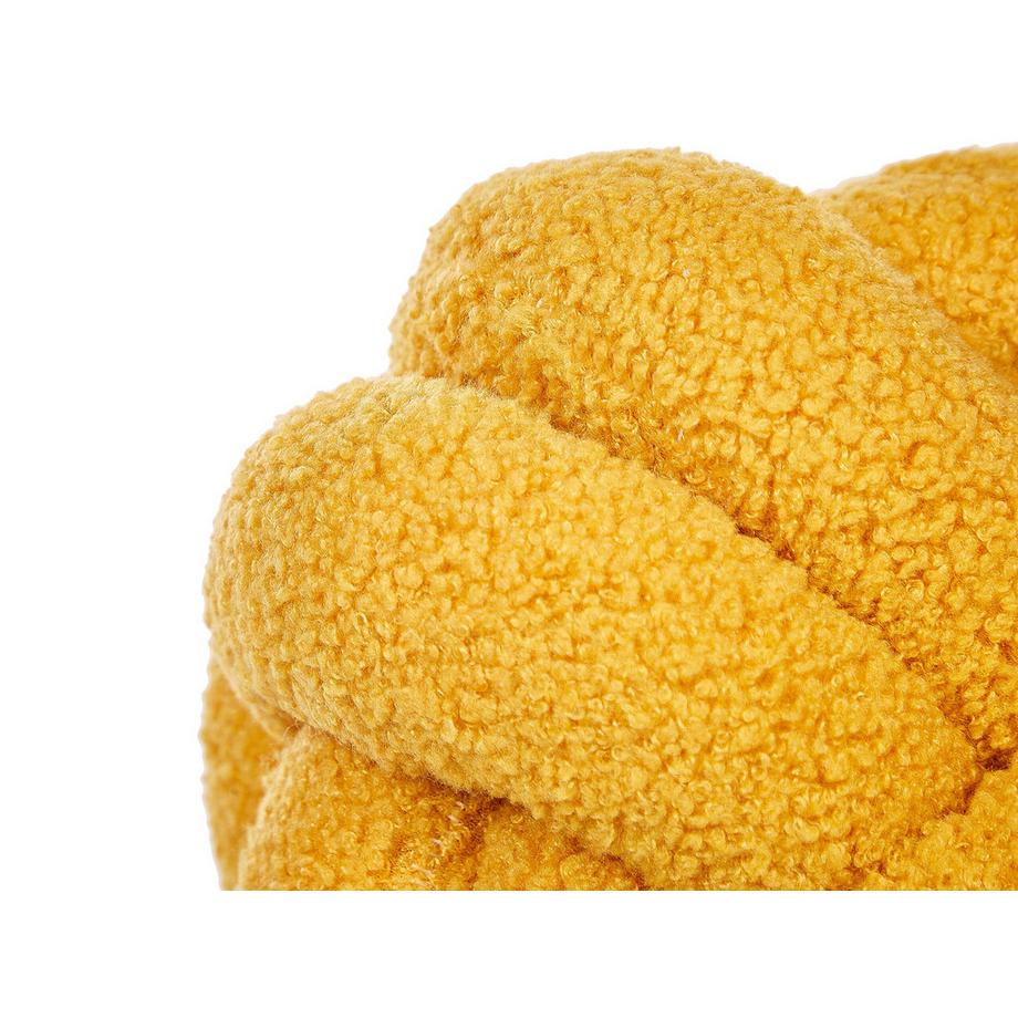 Beliani Dekokissen aus Bouclé Boho MALNI  