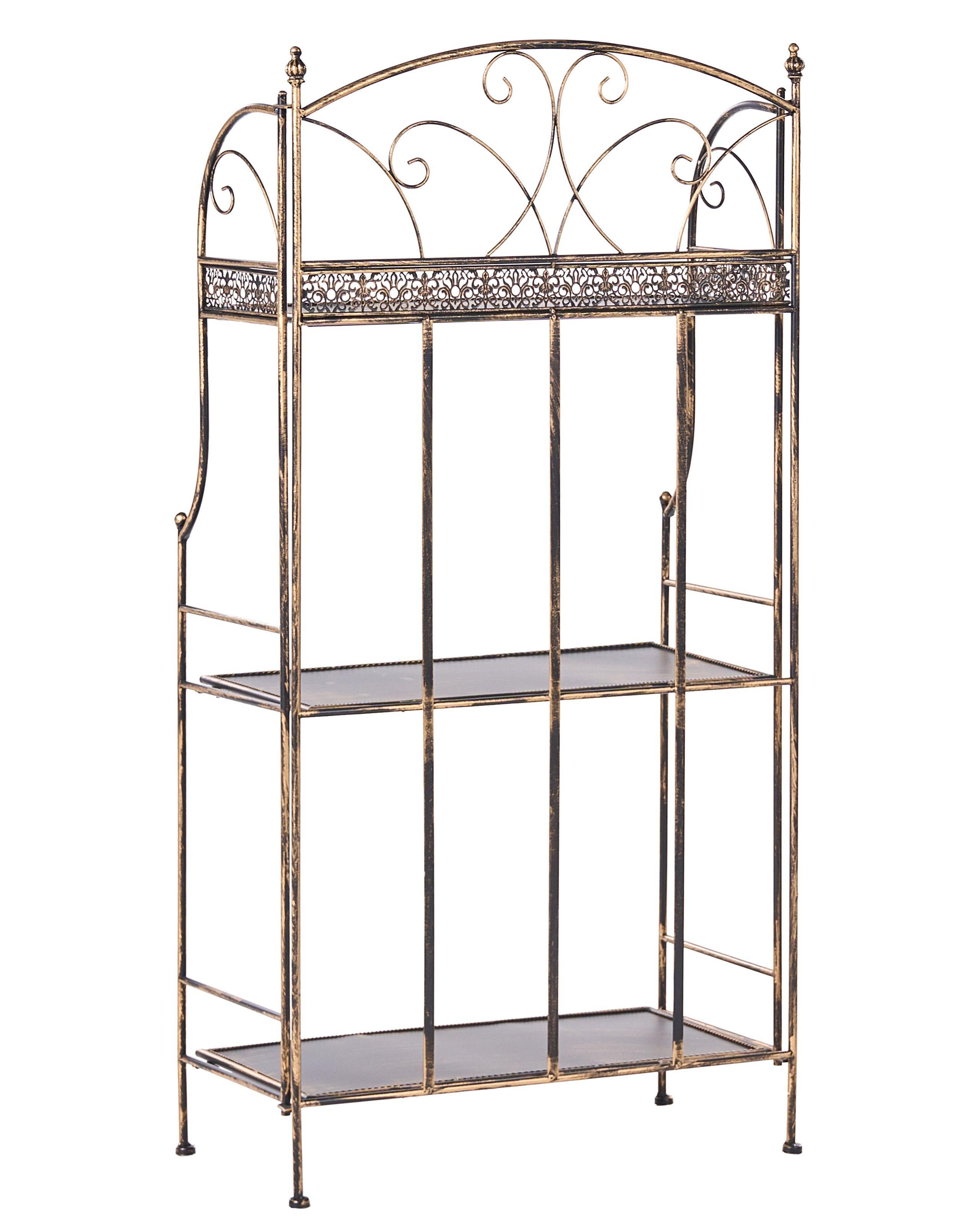 Beliani Regal aus Eisen Retro VILLADOSE  