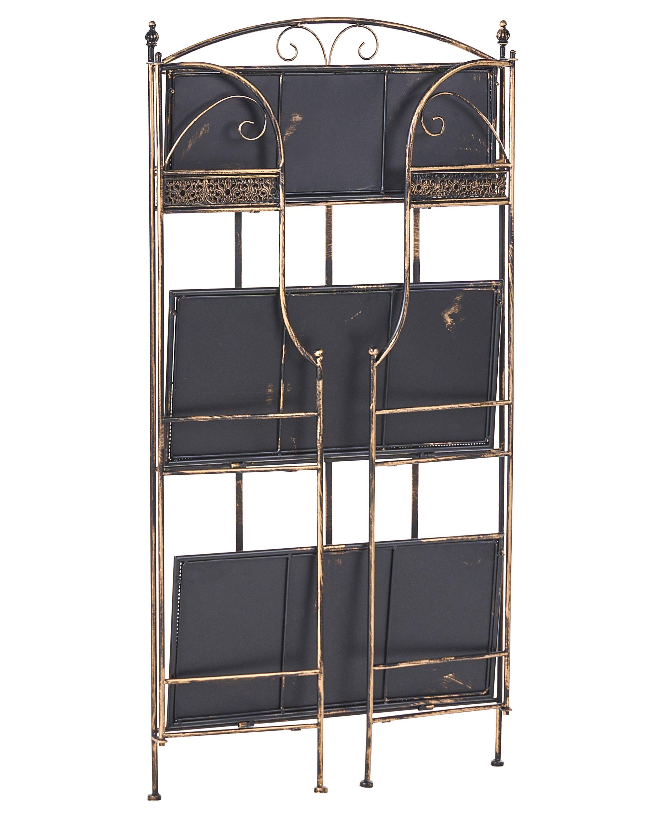 Beliani Regal aus Eisen Retro VILLADOSE  