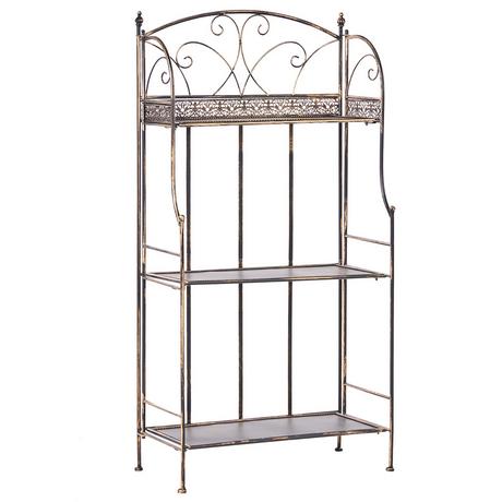 Beliani Regal aus Eisen Retro VILLADOSE  