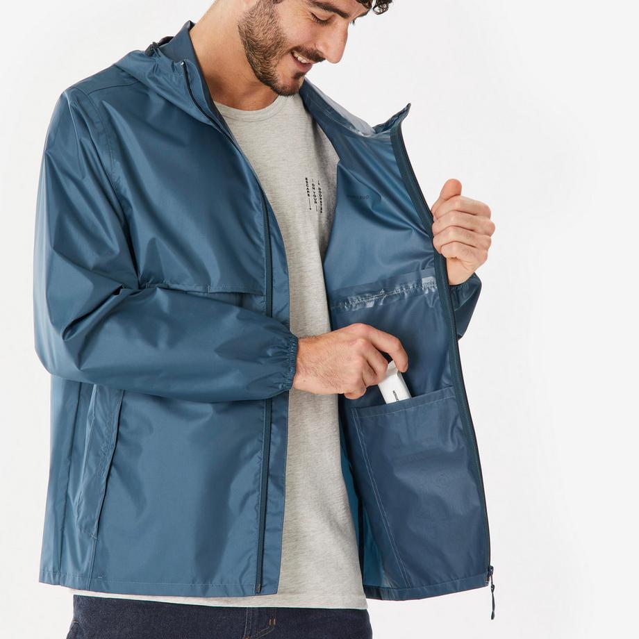 QUECHUA Veste de Pluie Raincut Fullzip  