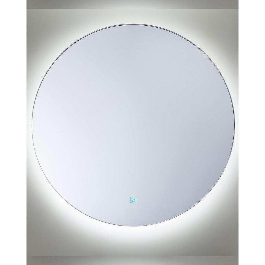 Beliani Specchio da bagno con luce LED en Vetro Minimalista CALLAC  