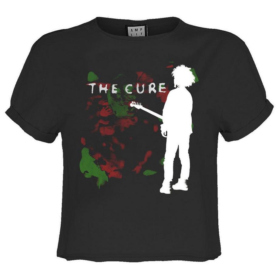 Amplified The Cure Top Corto Maniche Corte  