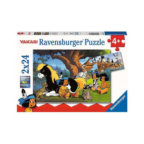 Ravensburger  Puzzle Yakari und seine Freunde (2x24) 