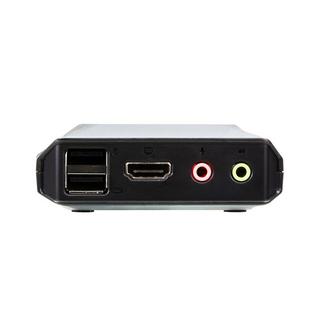 ATEN  ATEN 2-Port USB 4K HDMI Kabel KVM Switch mit Remote-Port-Wähler 