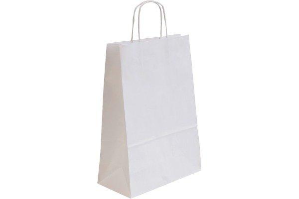 NEUTRAL  NEUTRAL Tragtaschen Allegra weiss SDS26-BIA Kraft,110g, 26x12x36cm 25 Stk. 