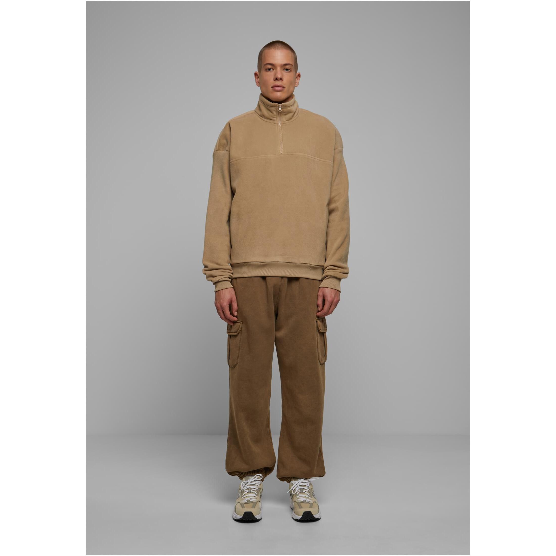 URBAN CLASSICS Fleece Basic Troyer  