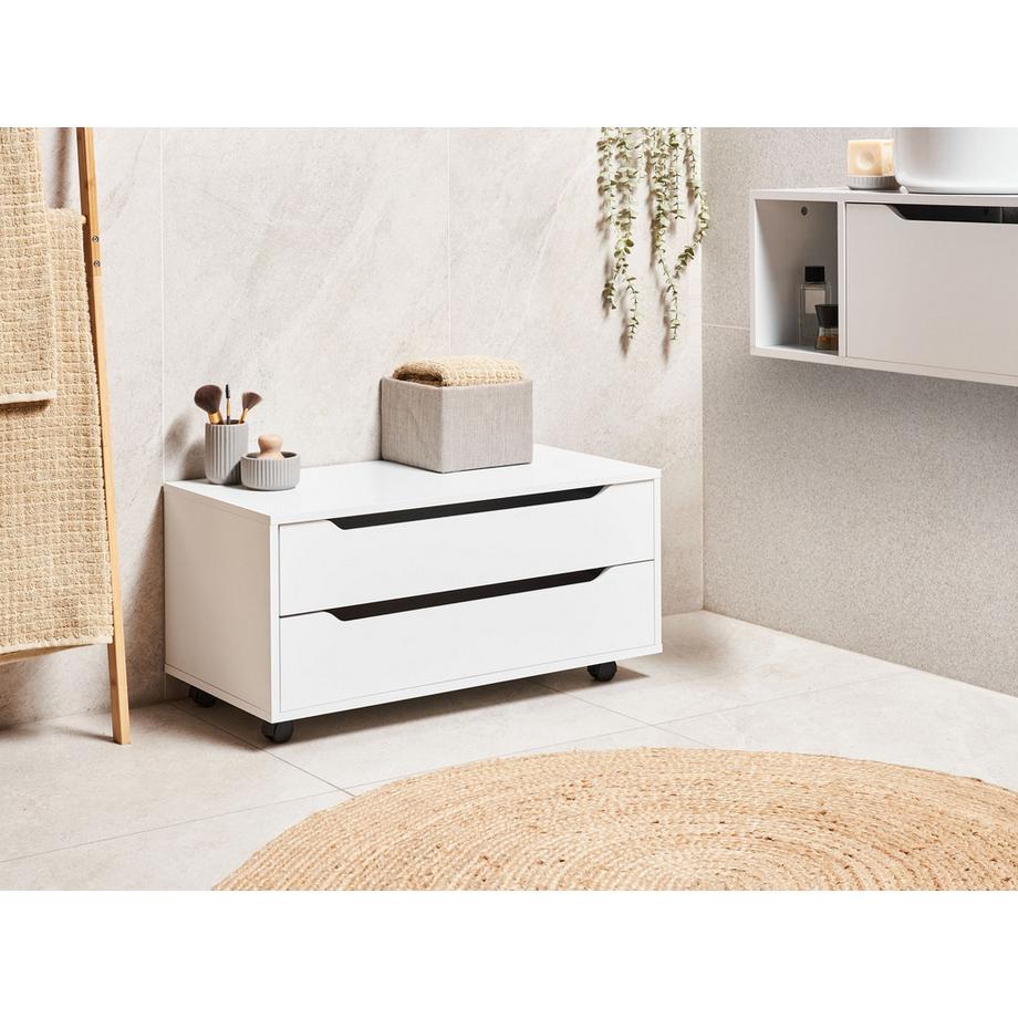 Beliani Meuble haut en Panneau de particules de densité moyenne (MDP) Moderne OSASCO  