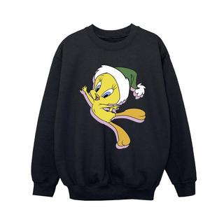 LOONEY TUNES  Tweety Christmas Hat Sweatshirt 