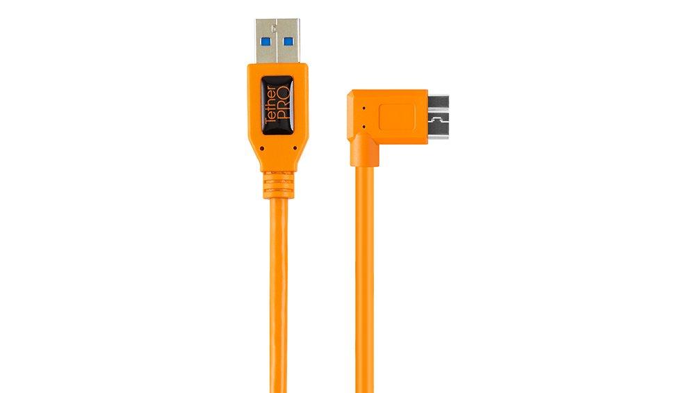 Tether Tools  CU61RT02-ORG cavo USB 0,5 m USB 3.2 Gen 1 (3.1 Gen 1) USB A Micro-USB B Arancione 