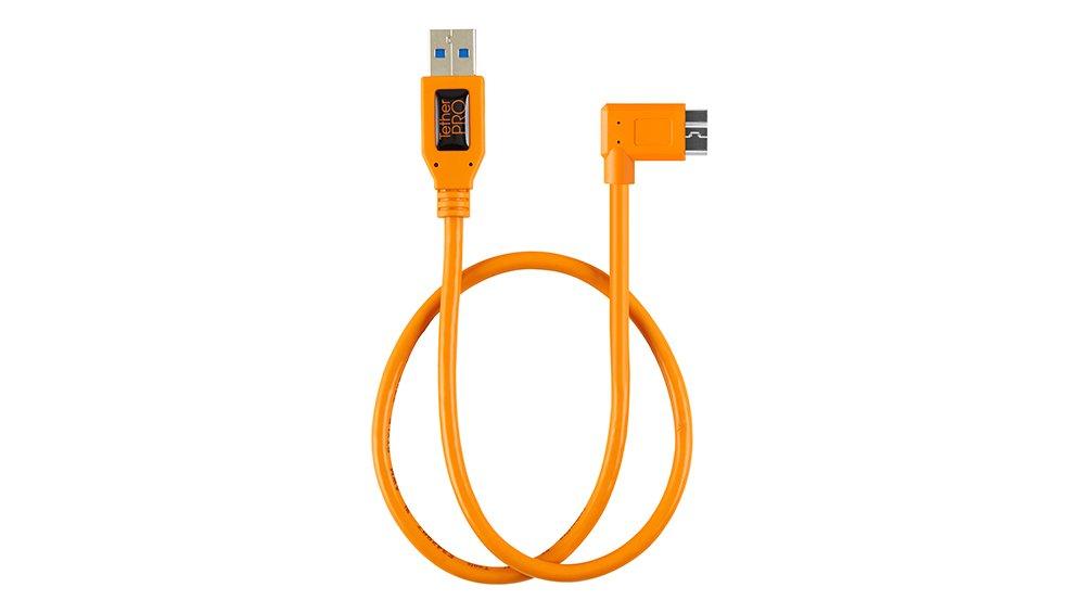 Tether Tools  CU61RT02-ORG cavo USB 0,5 m USB 3.2 Gen 1 (3.1 Gen 1) USB A Micro-USB B Arancione 