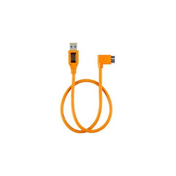 Tether Tools CU61RT02-ORG USB Kabel 0,5 m USB 3.2 Gen 1 (3.1 Gen 1) USB A Micro-USB B Orange