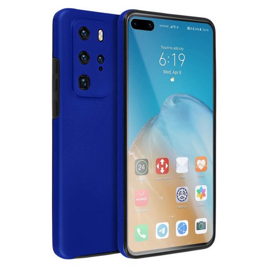 Avizar  Coque Huawei P40 Pro protection 360 Bleu 
