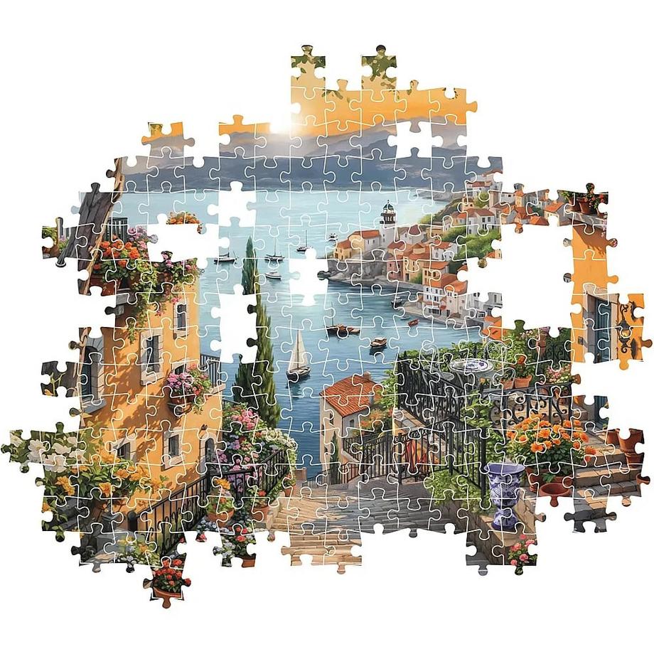 Clementoni  Puzzle Spaziergang zum Hafen (1500Teile) 