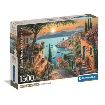 Puzzle Spaziergang zum Hafen (1500Teile)