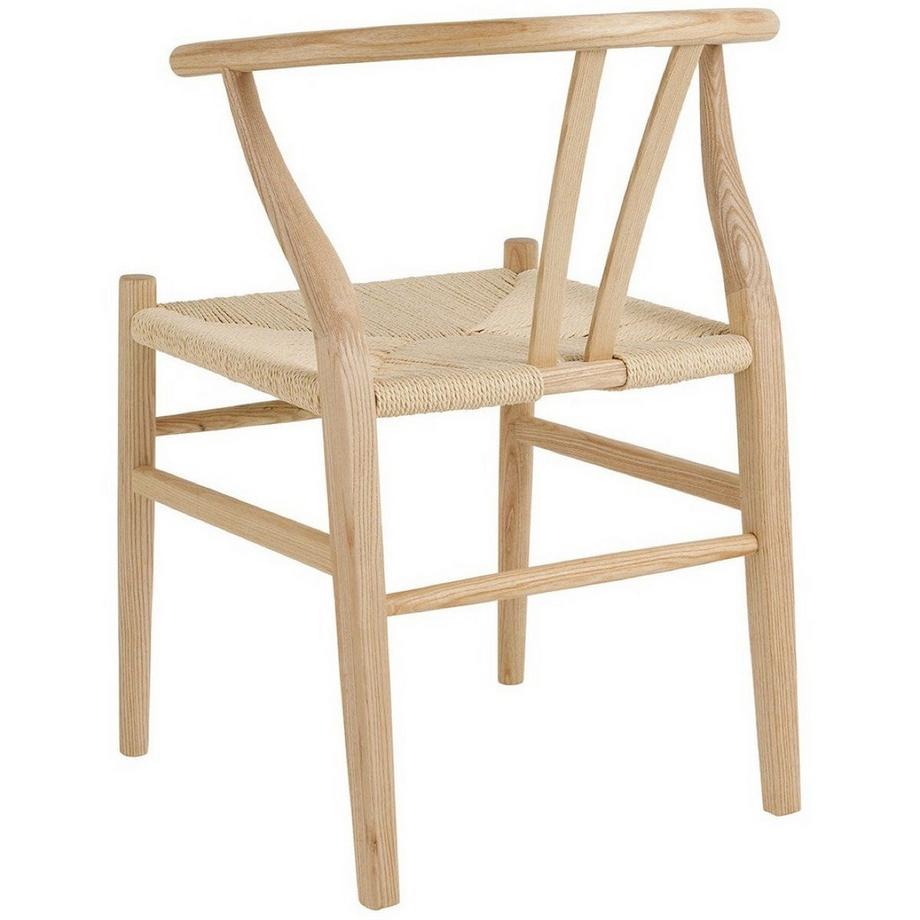 Blanc d'Ivoire Esszimmerstuhl Njord Eschenholz blond  