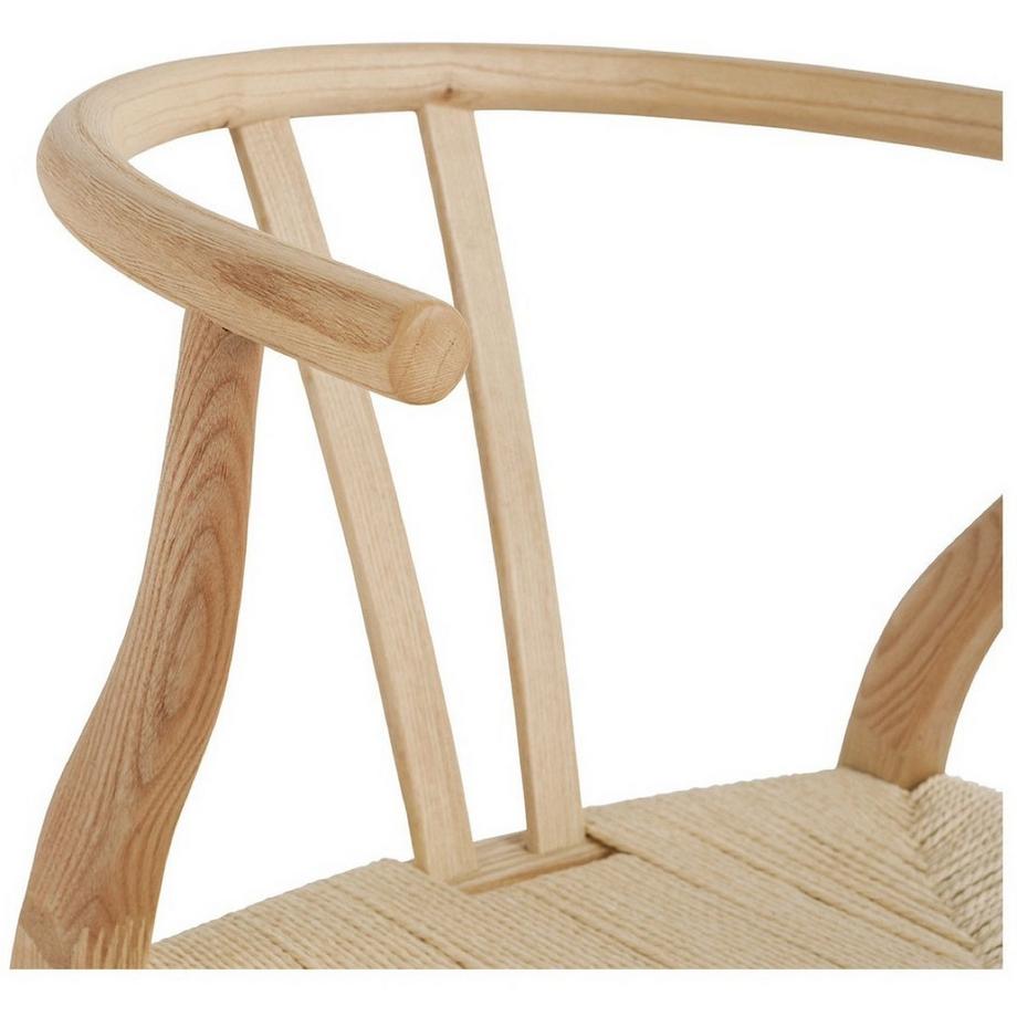 Blanc d'Ivoire Esszimmerstuhl Njord Eschenholz blond  