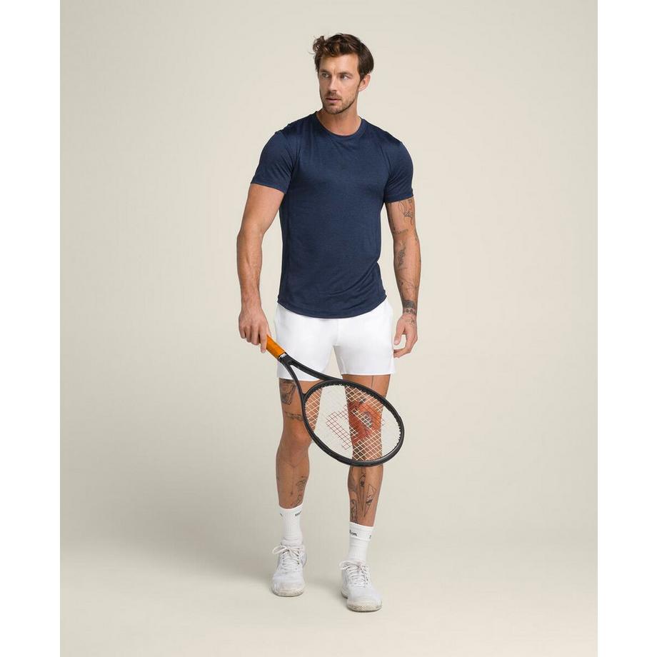 Wilson  T-shirt Performance Quotidienne Homme Marine 
