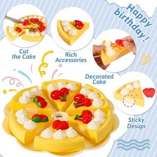 Activity-board  Kinderküche Dessert Set Kinder Spielzeug Küchenzubehör Kinder Lebensmittel Spielzeug mit Dessert 