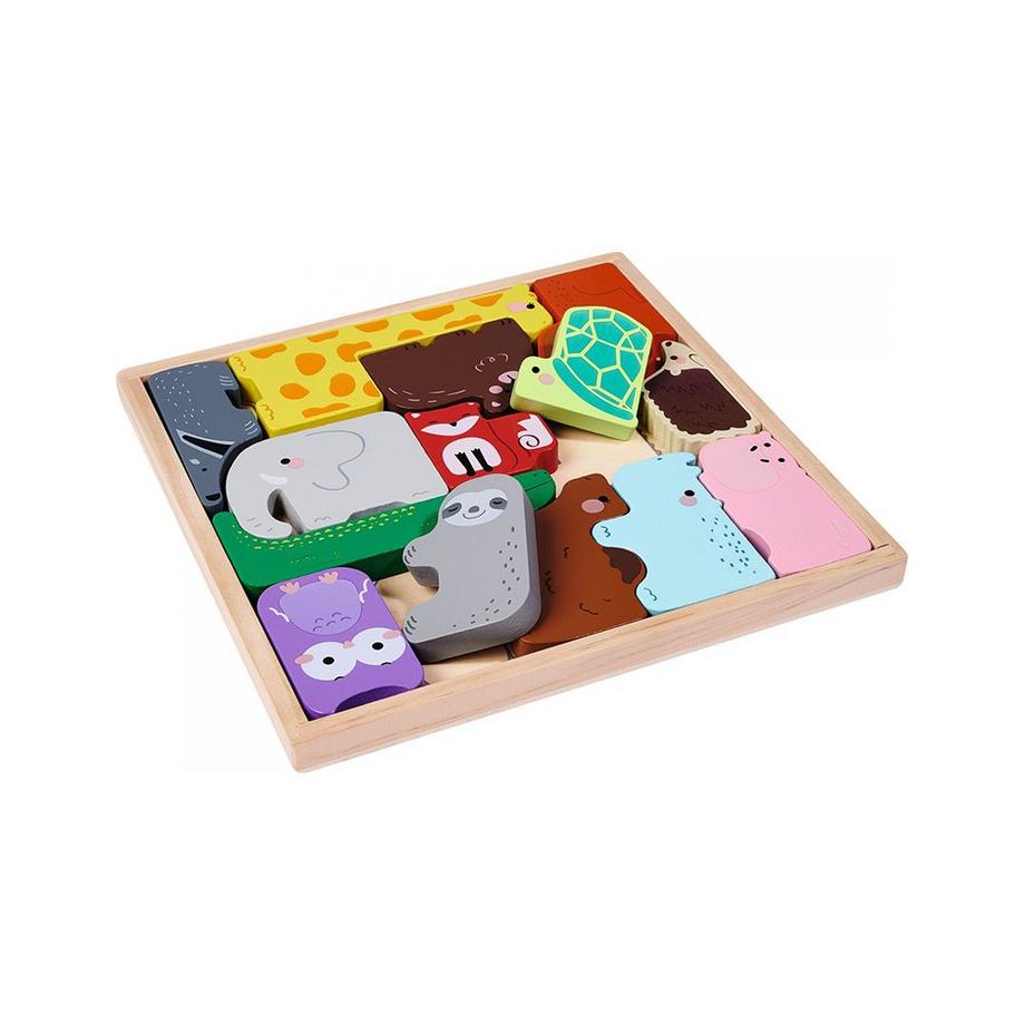 Eichhorn  Tierset in Holzbox (15Teile) 