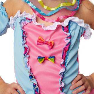 Tectake  Costume da bambina/ragazza - Girl Arcobaleno Neon 