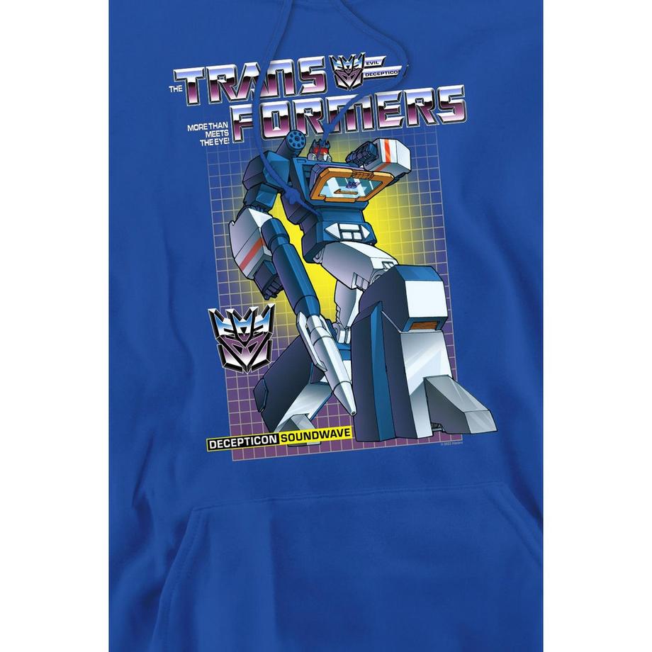 TRANSFORMERS Soundwave Felpa con Cappuccio Grafica  