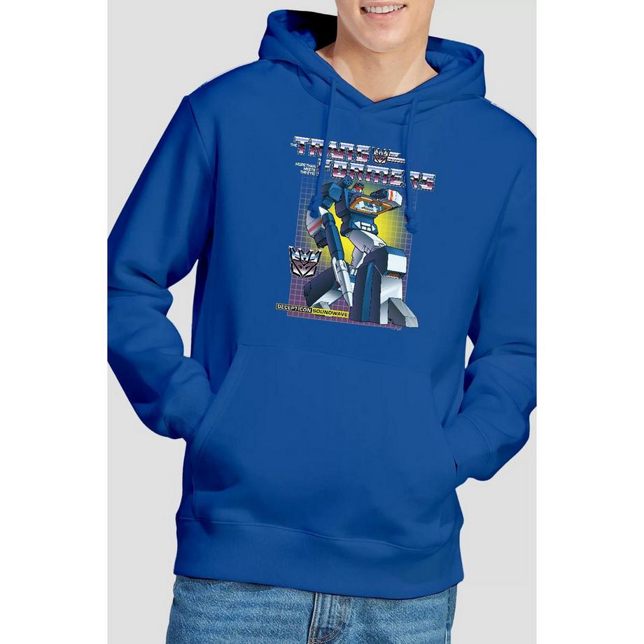 TRANSFORMERS Soundwave Felpa con Cappuccio Grafica  
