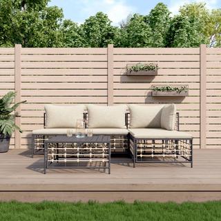 VidaXL Garten lounge set poly-rattan  