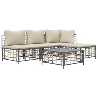 VidaXL Garten lounge set poly-rattan  