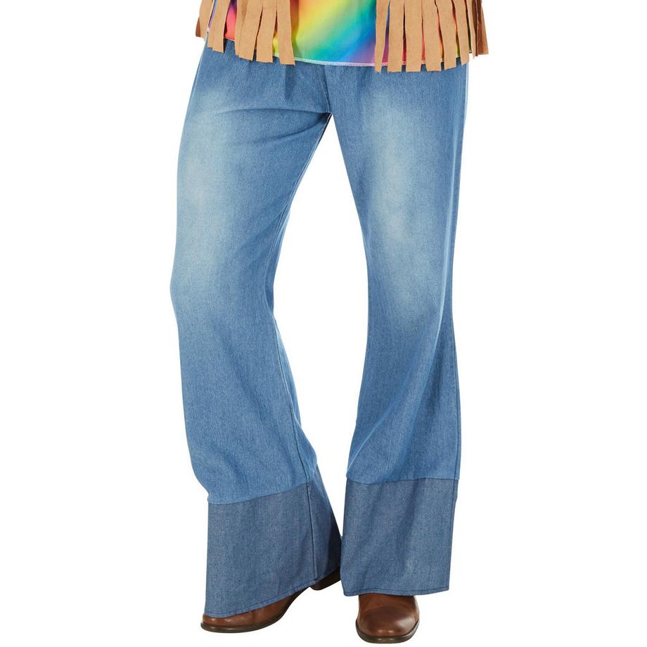 Tectake  Costume da uomo Hippie Peace 