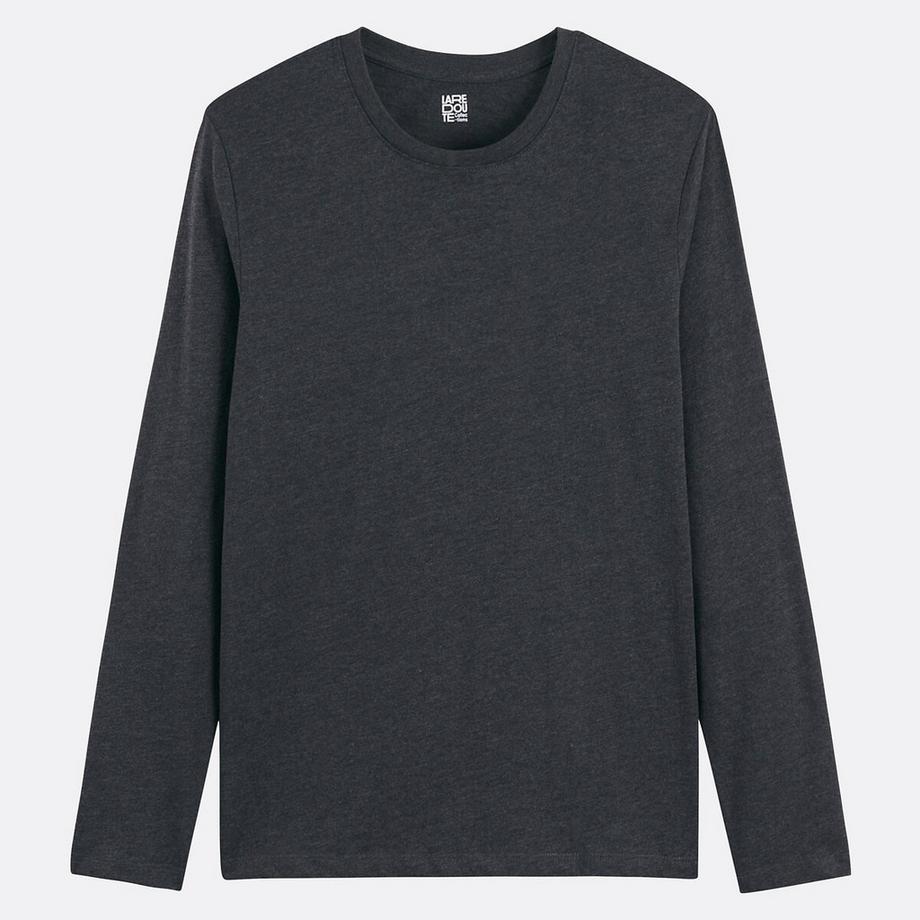 La Redoute Collections Langarmshirt Rundhalsausschnitt  