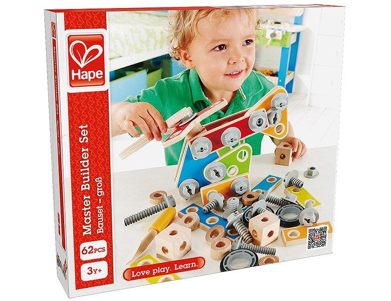 Hape  Kreativ Bauset (62Teile) 